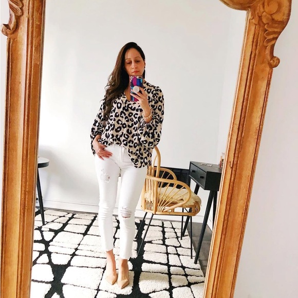 Animal Print Blouse - Picture 6 of 6